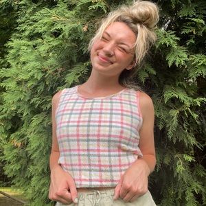 Vintage Stripped Tank Top